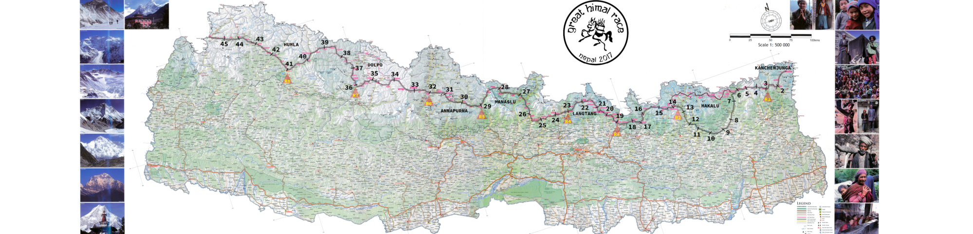 Great Himalaya Trail Map